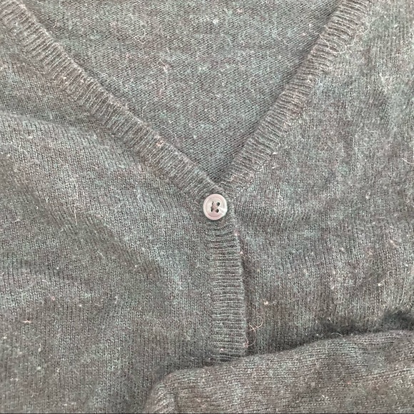 RW&Co vneck cardigan rich emerald green - Picture 4 of 5